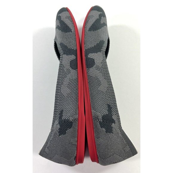 Rothys Ballet Style Flats Womens Size 8.5 Round Toe Shoes Gray Camouflage - Picture 6 of 15